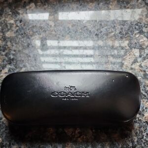 Coach Black Eyeglass Case